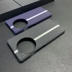 For OnePlus 12 12R Case Hard carbon fibre Slim Protective Back Cover Cases For OnePlus 11 11R One Plus 12 12R 1+12 Phone Shell