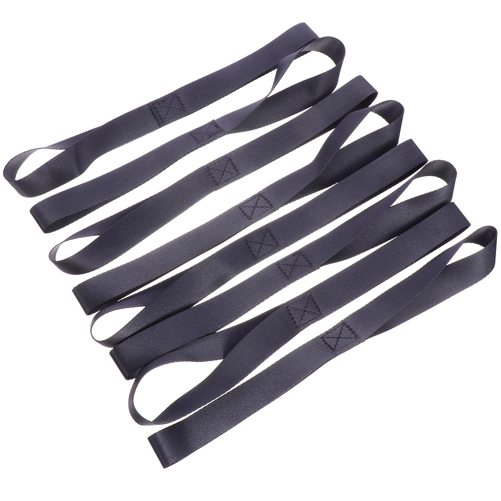 

Car Tie Down Straps Heavy Duty Loop Belts For Motorcycles Scooters Wheelchairs Lawn Equipment Hauling Rope Band Safe Secure