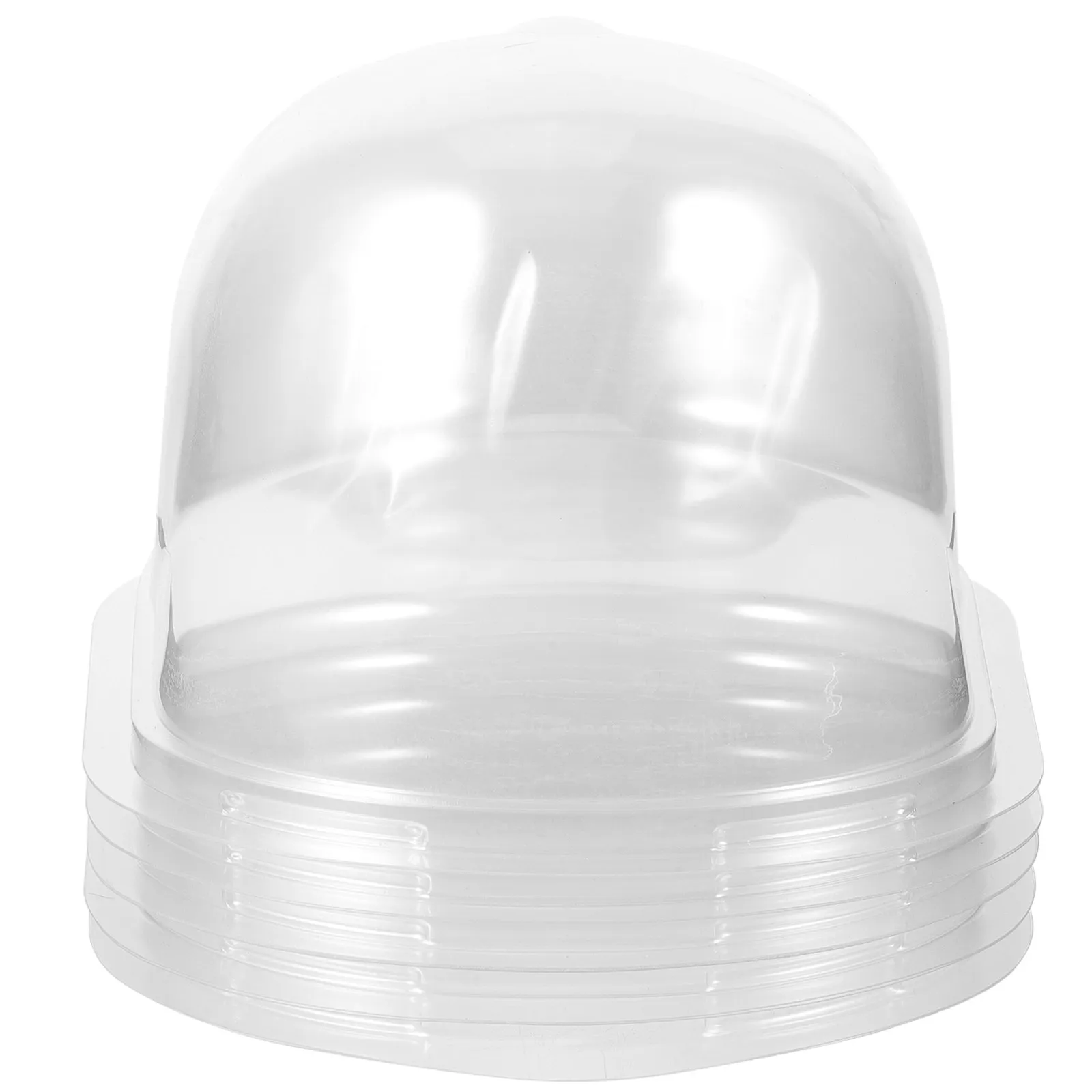 5Pcs Cap Holder Bent Brim Hat Box Cap Shaper Support Stand Hat Display Rack for Shop and Home Use Caps Display Supports