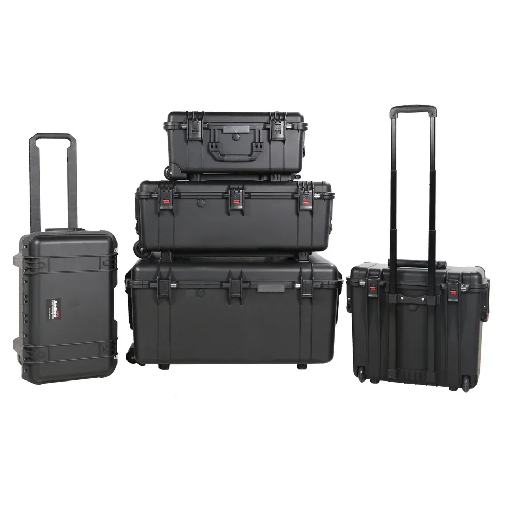 Pelican 1525 Limited Lifetime Warranty IP67 Waterproof Hard Large Rolling Case with Luggage