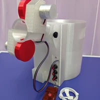 Máquina lanzapelotas de tenis de mesa ajustable, de gran capacidad, ligera, portátil, para entrenamiento de ping-pong, con piezas para pelotas