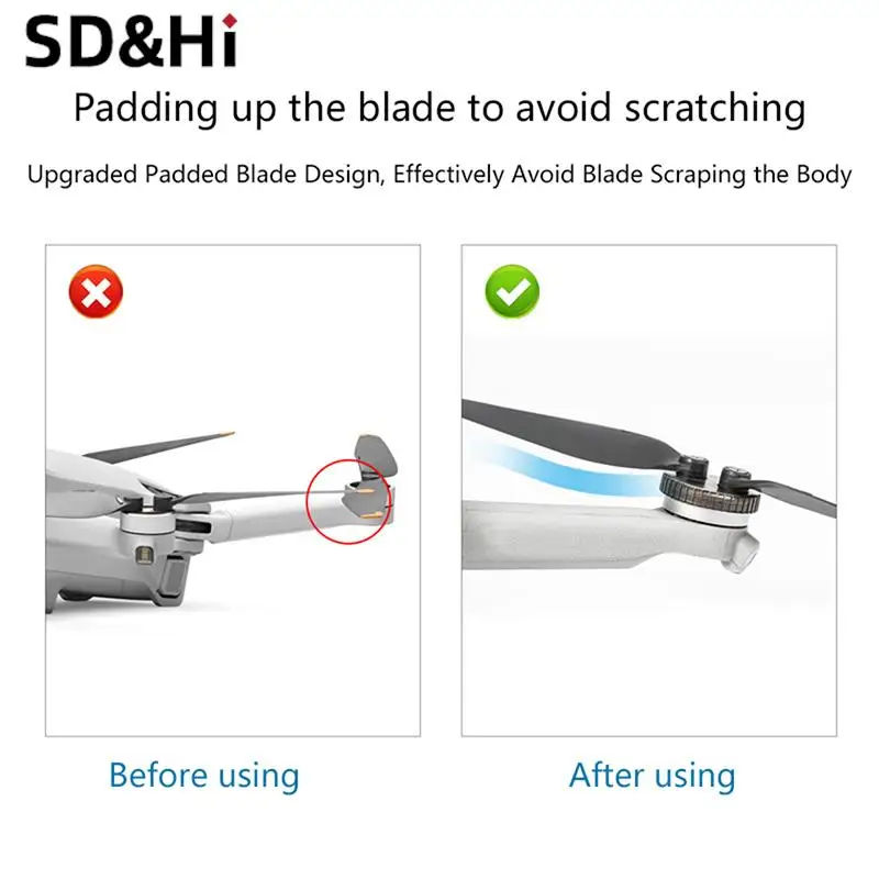 Propeller Motor Protection Cover For DJI Mini 3 PRO Drone Accessories Blade Engine Protective Cover ABS Dust-proof Cap