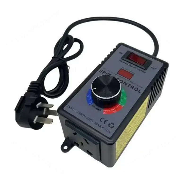 for 220V Fan Governor Angle Grinder Blower Hand Drill Stepless Speed Controller Switch Variable Frequency Drive Motor Control