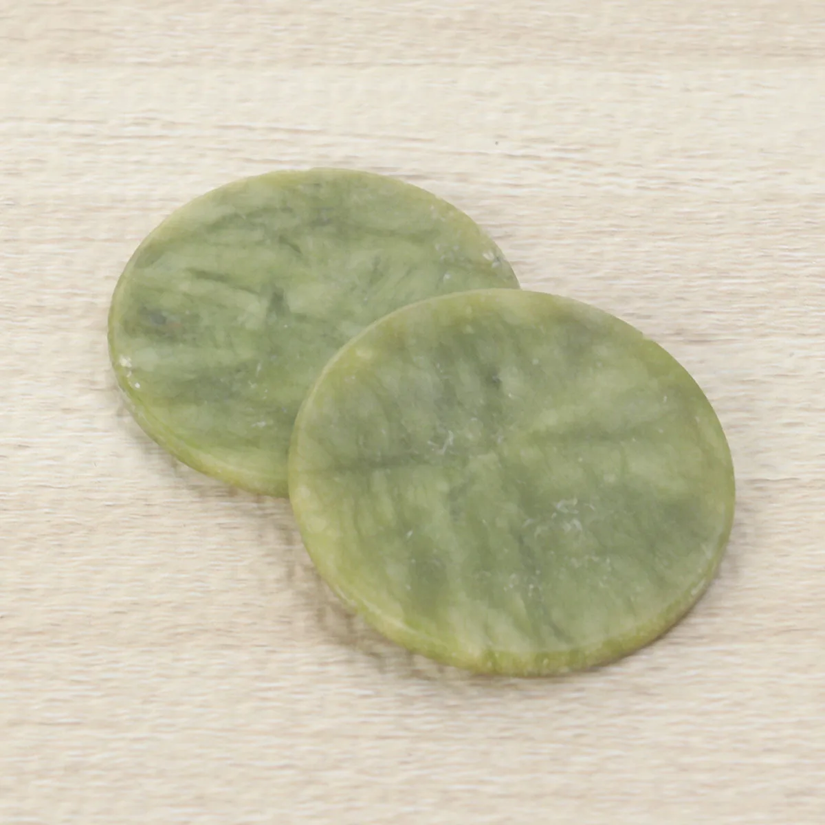 2Pcs Professional Eyelash Glue Pallet Jade Stone Extension Pad Keeps Adhesive Wet Longer Tools Accessories Supply