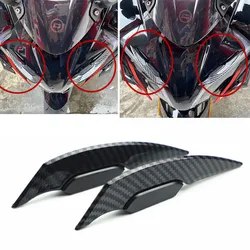 Motorcycle Winglets Motorcycle Front Side Spoiler Aerodynamic Wing set Motorcycle Fixed Wind Wing used for 250SR