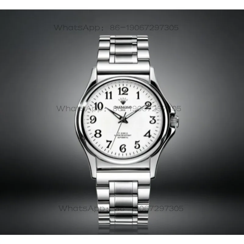 

Da Qin Wang Jian Shanghai Diamond Watch Men's Fully Automatic Mechanical Luminous Permeable Calendar Men's Small Dial Watch