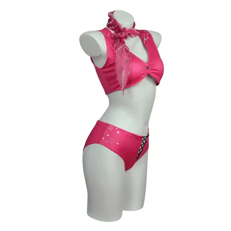 

Костюм принцессы для косплея из фильмов, полный комплект, сексуальная униформа бикини для женщин, летний купальник, карнавальные костюмы на Хэллоуин, ролевые игры;