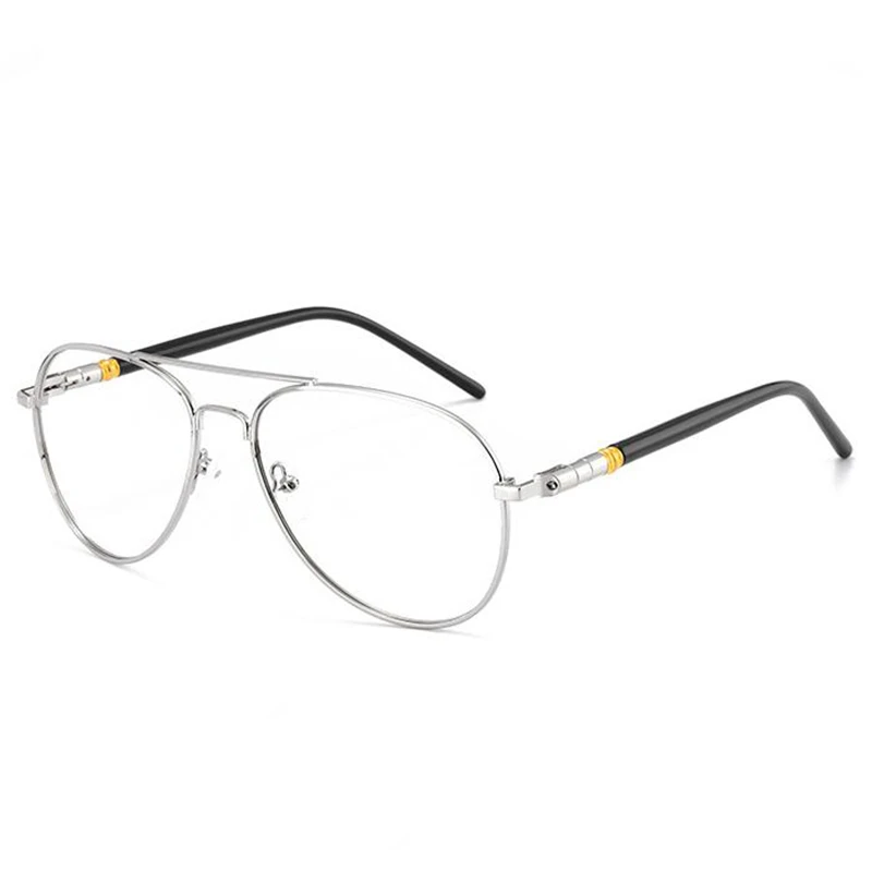 Outdoor Shade Sun Photochromic Pilot Myopia Glasses With Prescription Eyewear Men Oval Sunglasses Diopter 0 -0.5 -0.75 To -6.0