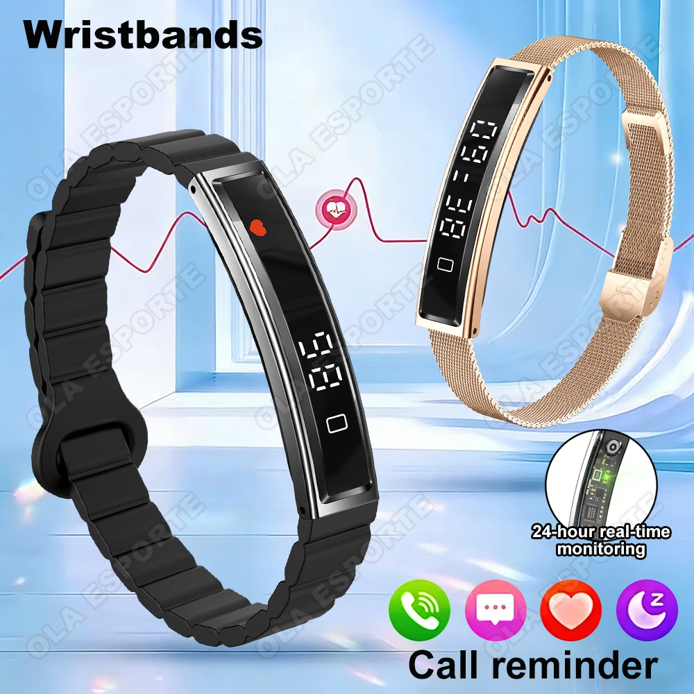 new-health-smart-bracelet-men-women-fitness-sports-band-stress-test-hrv-monitor-waterproof-pedometer-smart-watch-for-android-ios