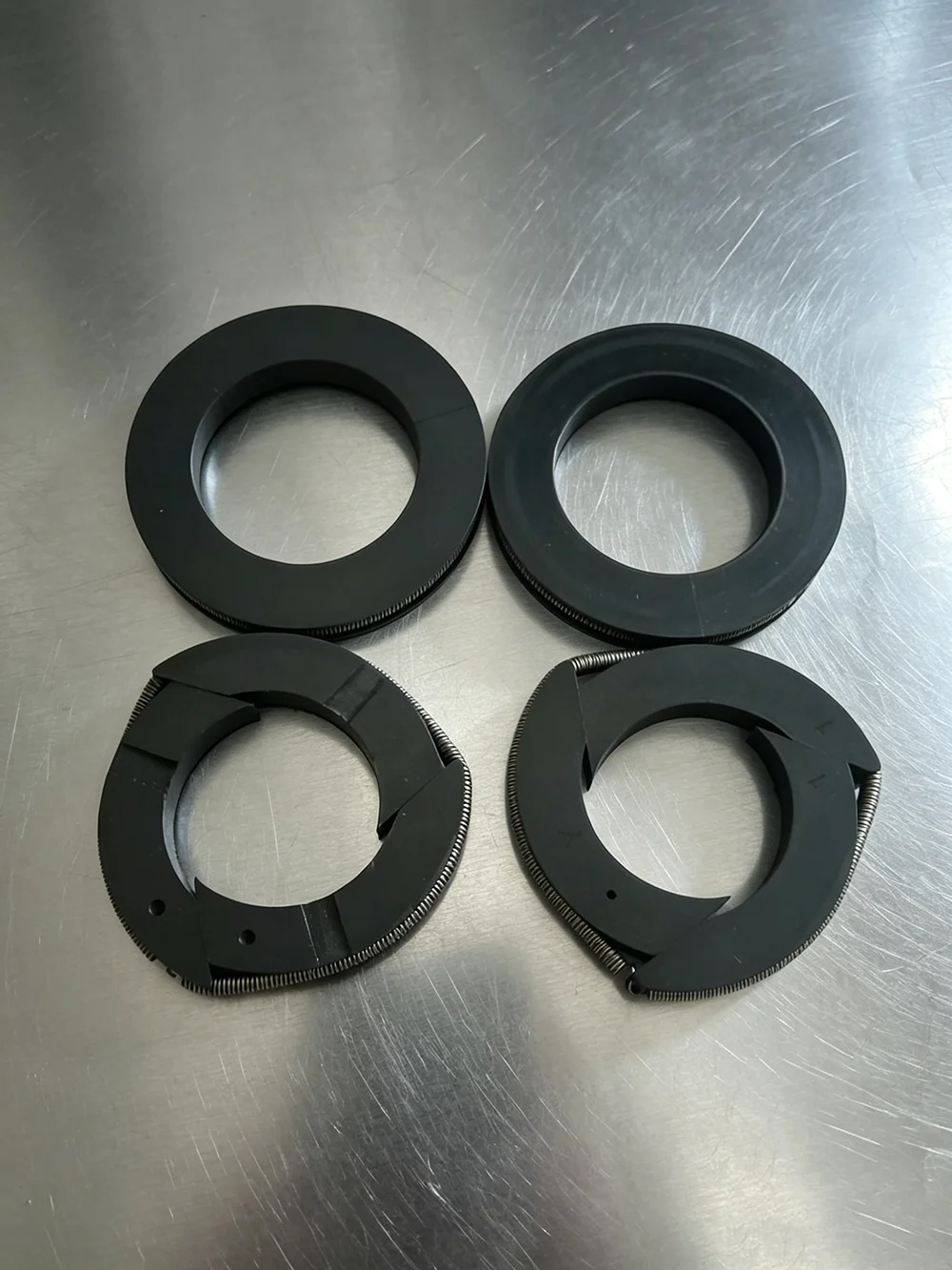 PTFE PEEK Packing Seal Ring Air Leak Seal Ring Reciprocating Compressor Fittings Compressor