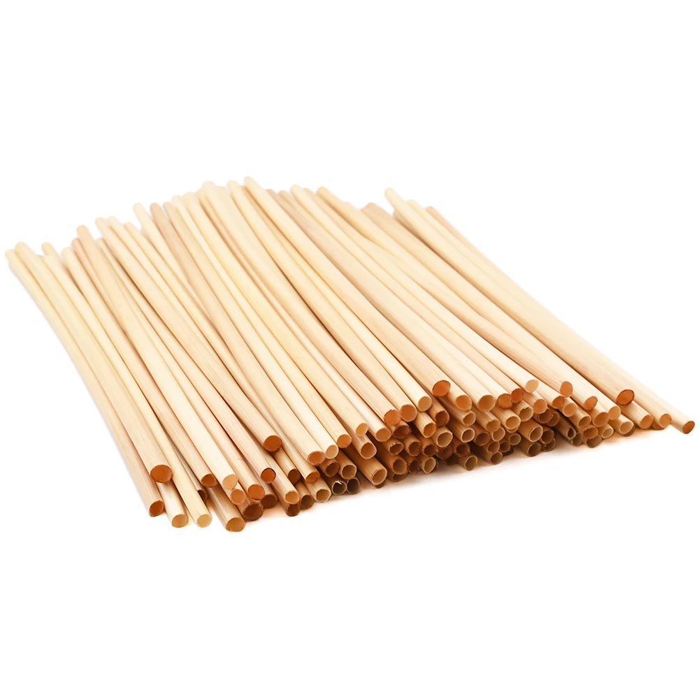 100/200pcs Disposable Straws Natural Wheat Straw 100% Biodegradable Straw Environmentally Friendly Straw Set For Bar Accessories