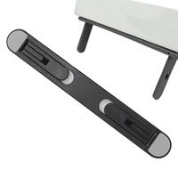 Laptop Riser Foldable Computer Keyboard Mount 2 Height Adjustable Laptop Riser Invisible Desk Monitor Stand for Table Home
