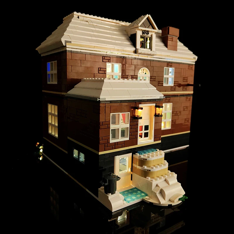 LEDライトキット ホームアローンハウスに最適 21330 アイデア 組み立てブロック 装飾ランプ (モデルブロックは含まれません)