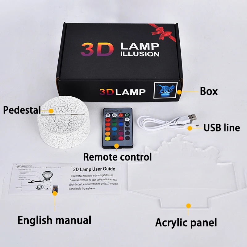 Lámpara LED 3D Genshin Impact Noelle, Lámpara De Ilusión, Lámpara De