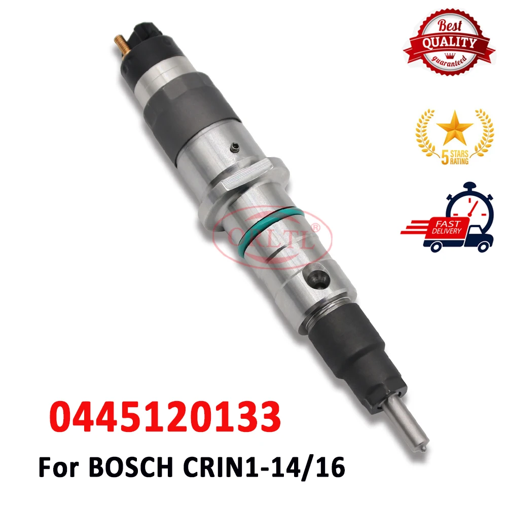 

ORLTL 0 445 120 133 New Fuel Injection 0445120133 Common Rail Diesel Injector Assy 0445 120 133 Nozzle CRIN1-14/16