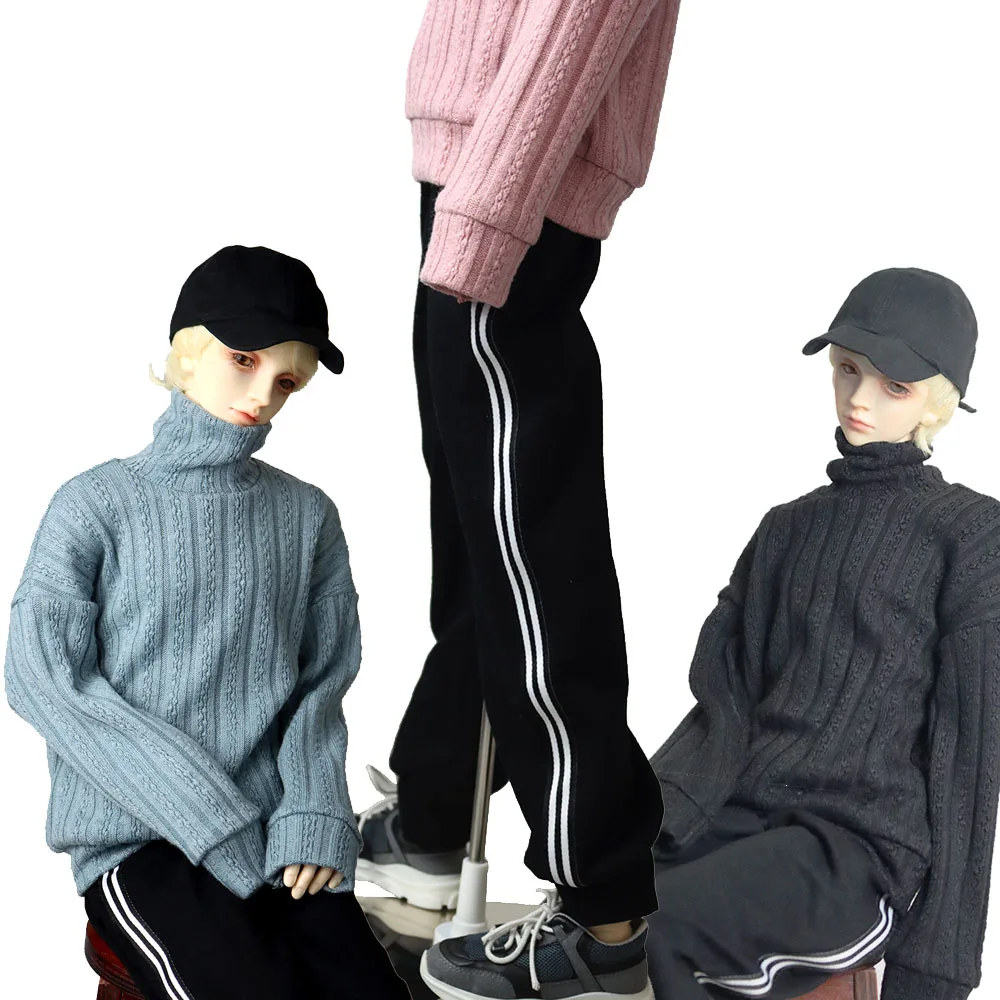 

Clothes for doll fits 68--75cm BJD SD17 Uncle Spherical joint Doll Fashion turtleneck sweater, sports pants