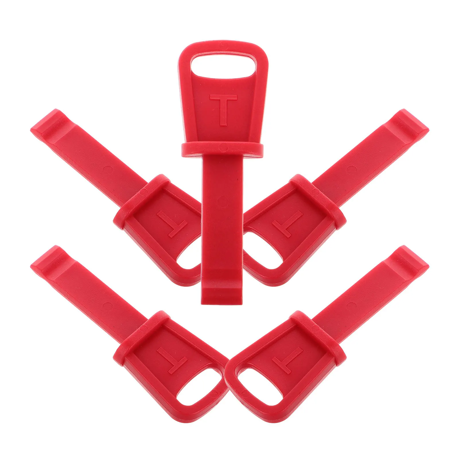 5Pcs Snow Thrower Ignition Keys Strong Compatibility Snow Blower Replacement Ignition Key Easy Installation Outdoor Use