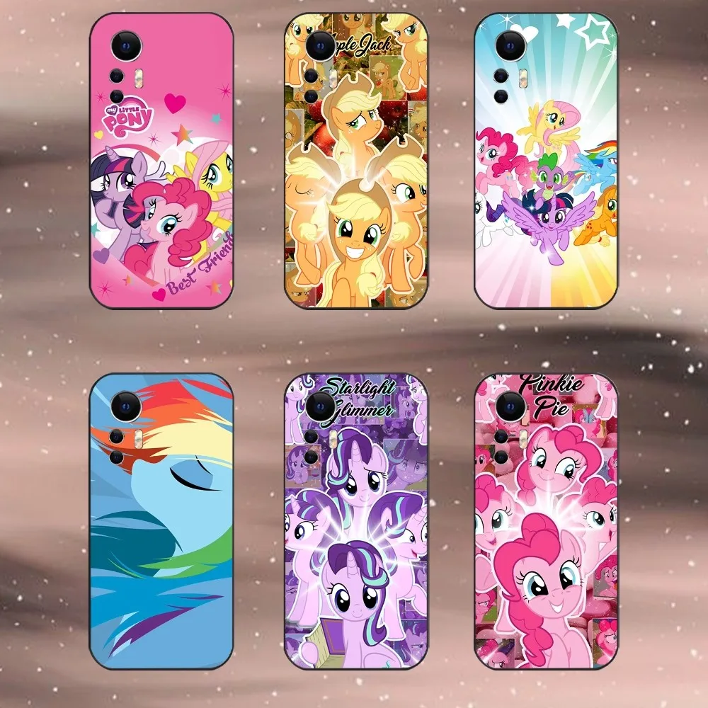 

My P-Ponys L-Little Phone Case For Xiaomi 11 Redmi Note 11 5G 8T 9A 9 10T Note8Pro Note9 12SUltra Black Case