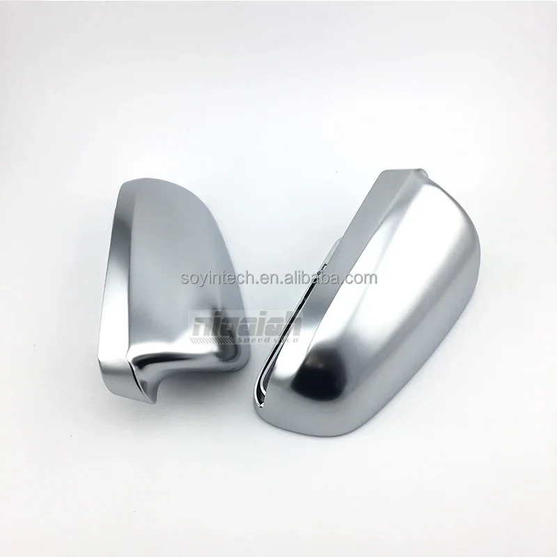 1:1 Replacement Sliver Matt Car Side Mirror Cover for AUDI A3 8P A4 S4 B6 B7 A6 S6 4F C5 Chromed Replacement