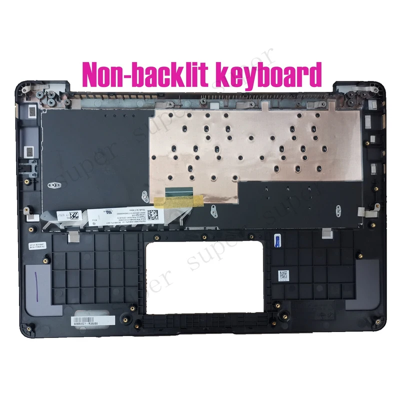 SSS+ US Grey Palmrest keyboard for Asus UX430U UX430UA UX430UQ UX430UN