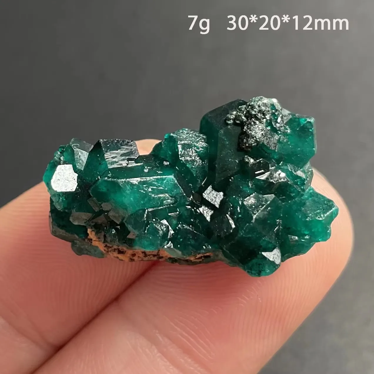 Natural Raw Stone Congo Green Dioptase Mineral Specimen Quartz Crystal Healing Teaching Collection Gift Home Decor - Image 3