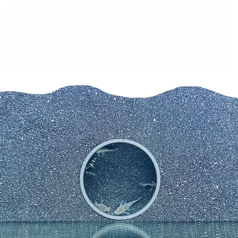 Fish tank, cave, dome, plastic aquarium decoration, hiding place/cellar tunnel for fish and shrimp to rest in water