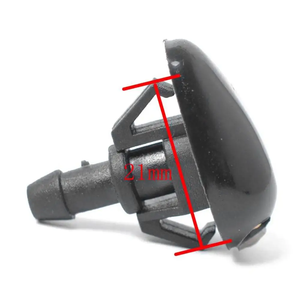 Windshield Washer Jet Nozzle Portable Water Spray Wiper Arm Cleaner for Nissan Xtrail 2000-2004