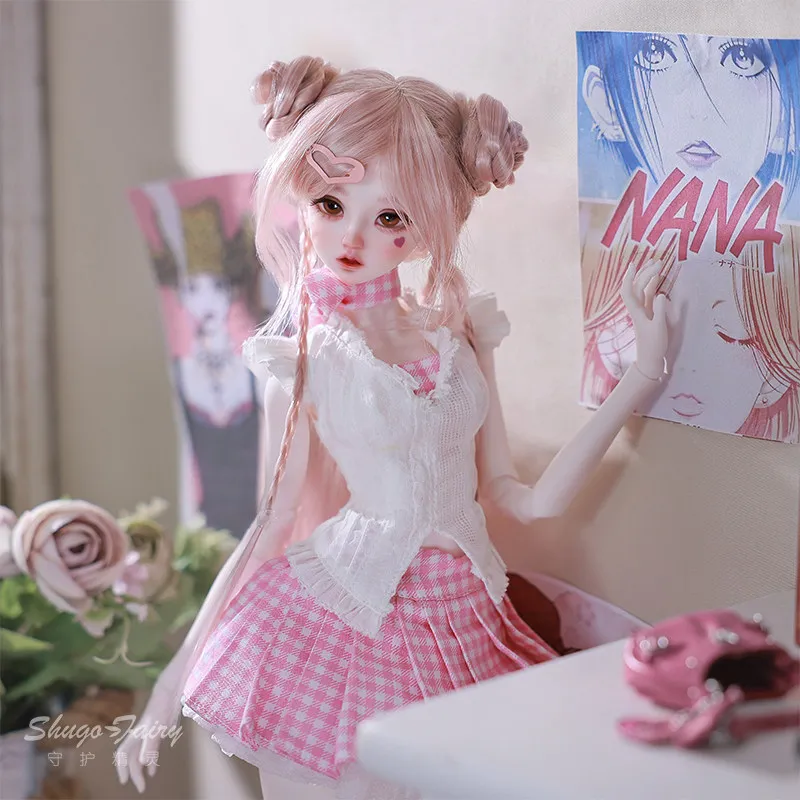 四点式BJDドール 手作り樹脂製 可動式SD関節人形 ナナによるカスタムメイド 在庫あり ホリデーギフト