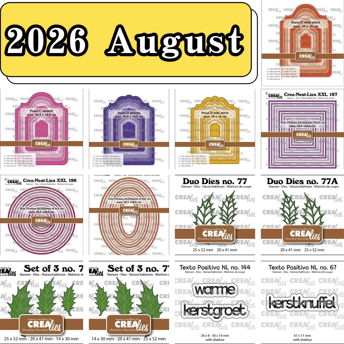 August 2026 Newest Shape Leaves Metal Cutting Dies for DIY Making Card Scrapbook Embossed Paper Album Craft Supplies Template