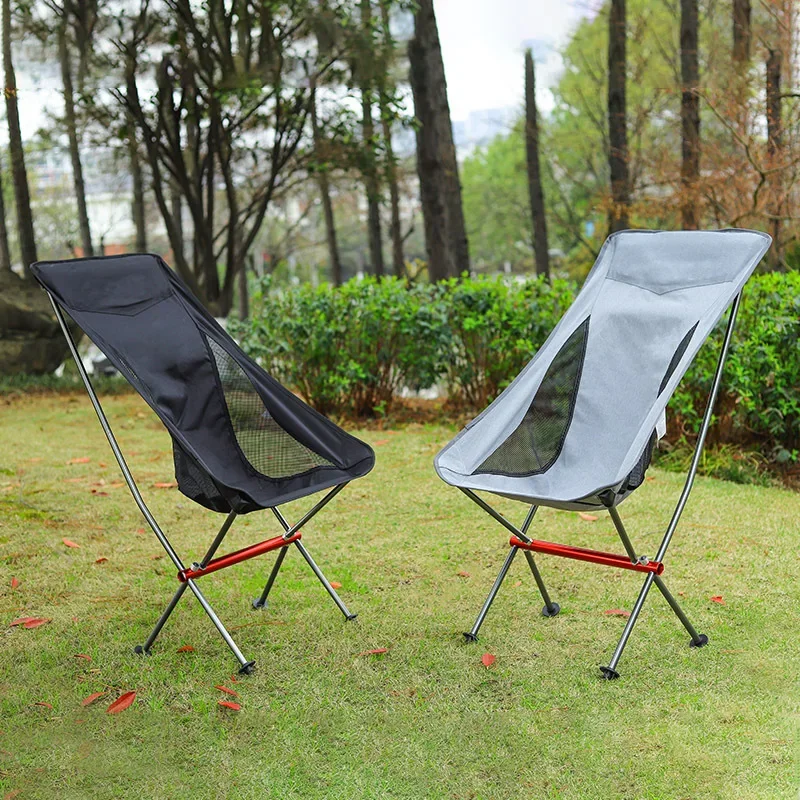 

Camping Outdoor Ultralight Folding Chair Superhard High Load Travel Chair Portable Beach Hiking Picnic Seat Fishing Tools Chair