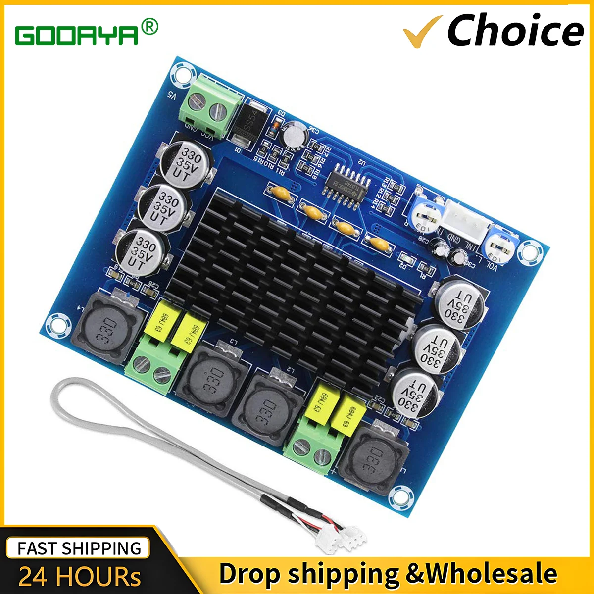 Original Chip TPA3116 D2 XH-M543 12V 24V 120W * 2 Dual Channel Digital Power Audio Verstärker Bord 120W X2 TPA3116D2