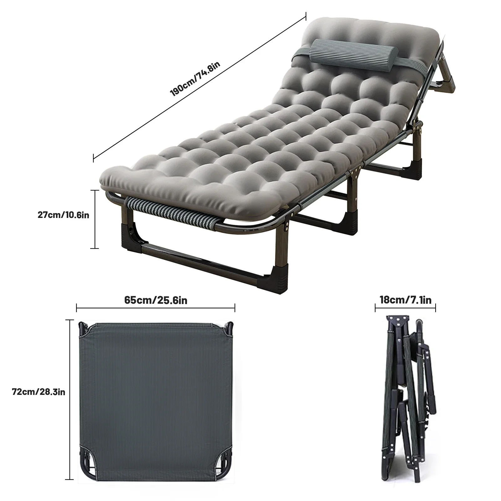 SNOZEFLEX vente Flash à durée limitée lit de Camping Portable lit pliable léger pour adultes lit de repos extérieur chaise longue extérieure