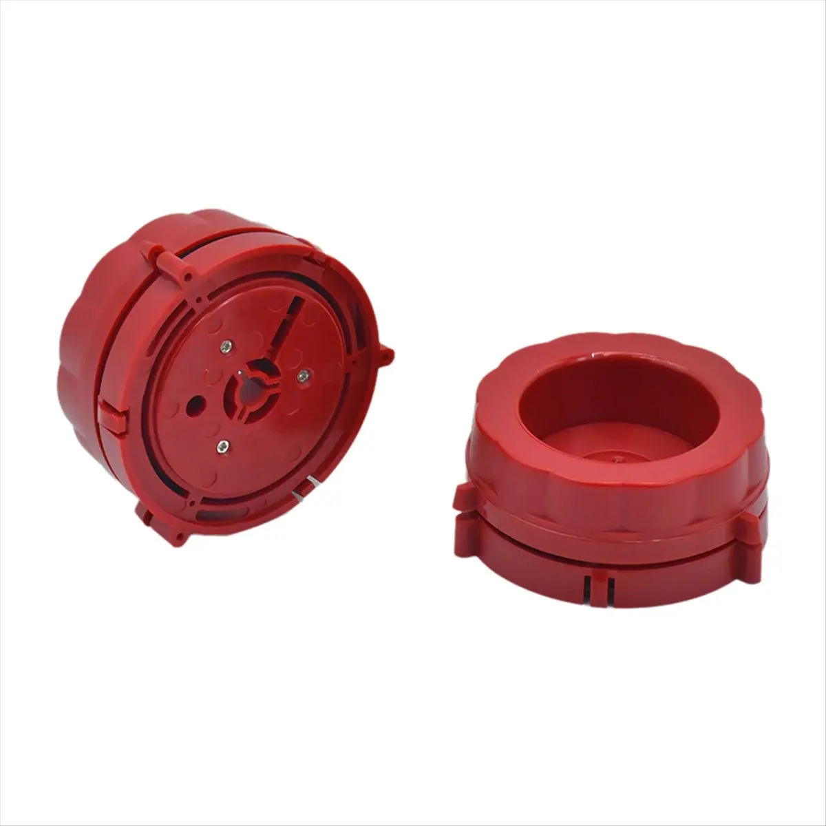 1Pair Opener Kits for Hub Adapter Plastic Base for Reel to Reel Tape Recorder Red