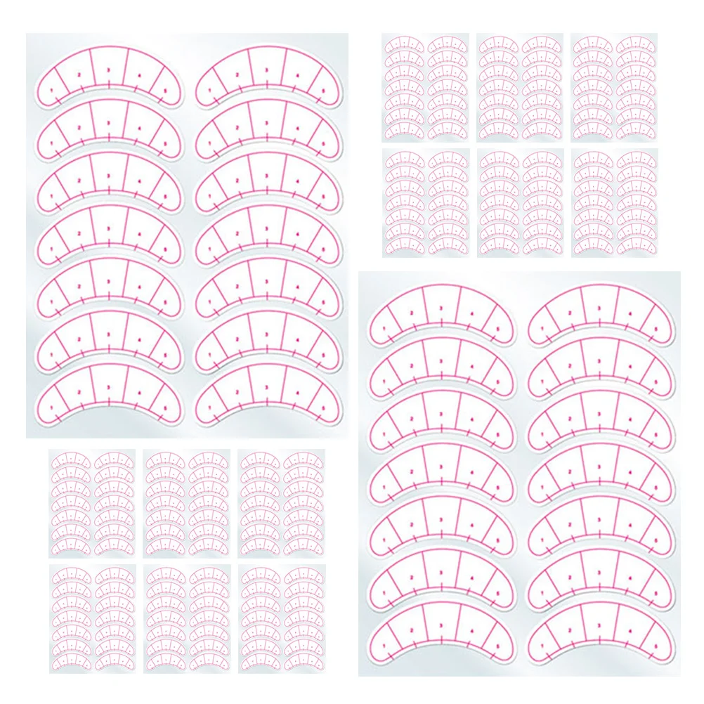 

50 Sheets Eyelash Extension Tape Lightweight Material Eyelash Grafting Pads Lash Extension Practice Tool Empty Lash Box