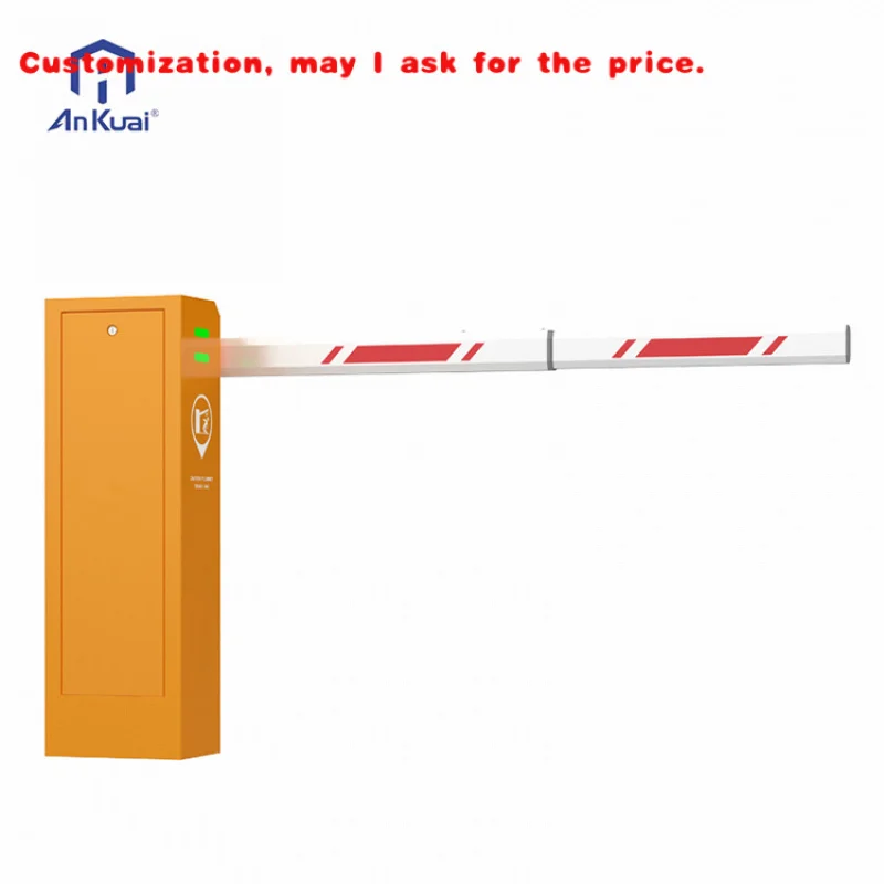 custom.Wholesales Price Ankuai AK47 Barrier Gate Brushless Automatic Parking Fast Speed Gate Factory Park