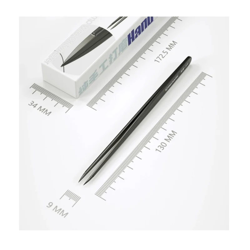 Mobile phone repair fingerprint flying wire tweezers KS-11 can hold 0.008mm non-magnetic fine tip clip