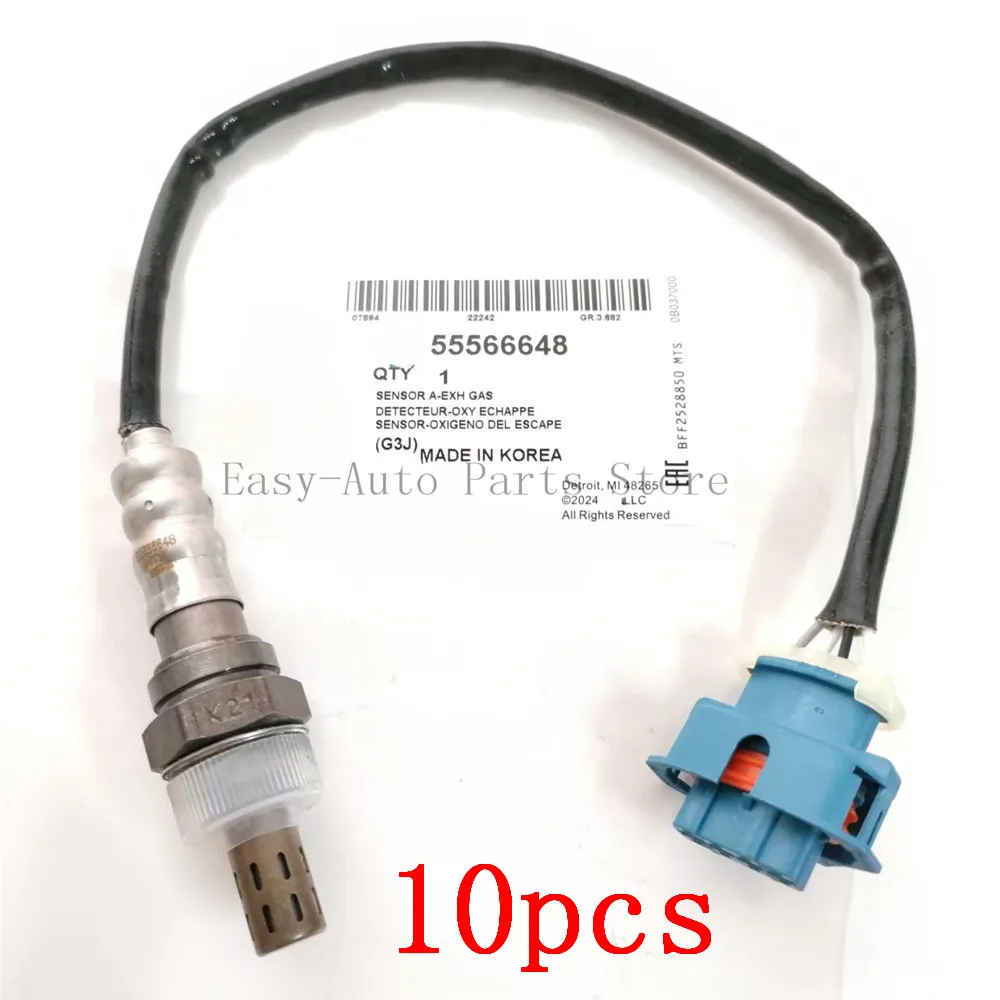 10PCS Oxygen Sensor For Chevrolet Cruze Orlando Sonic Epica Aveo Buick Excelle 1.6L 1.8L 55566648 55562206 55566650 55562205