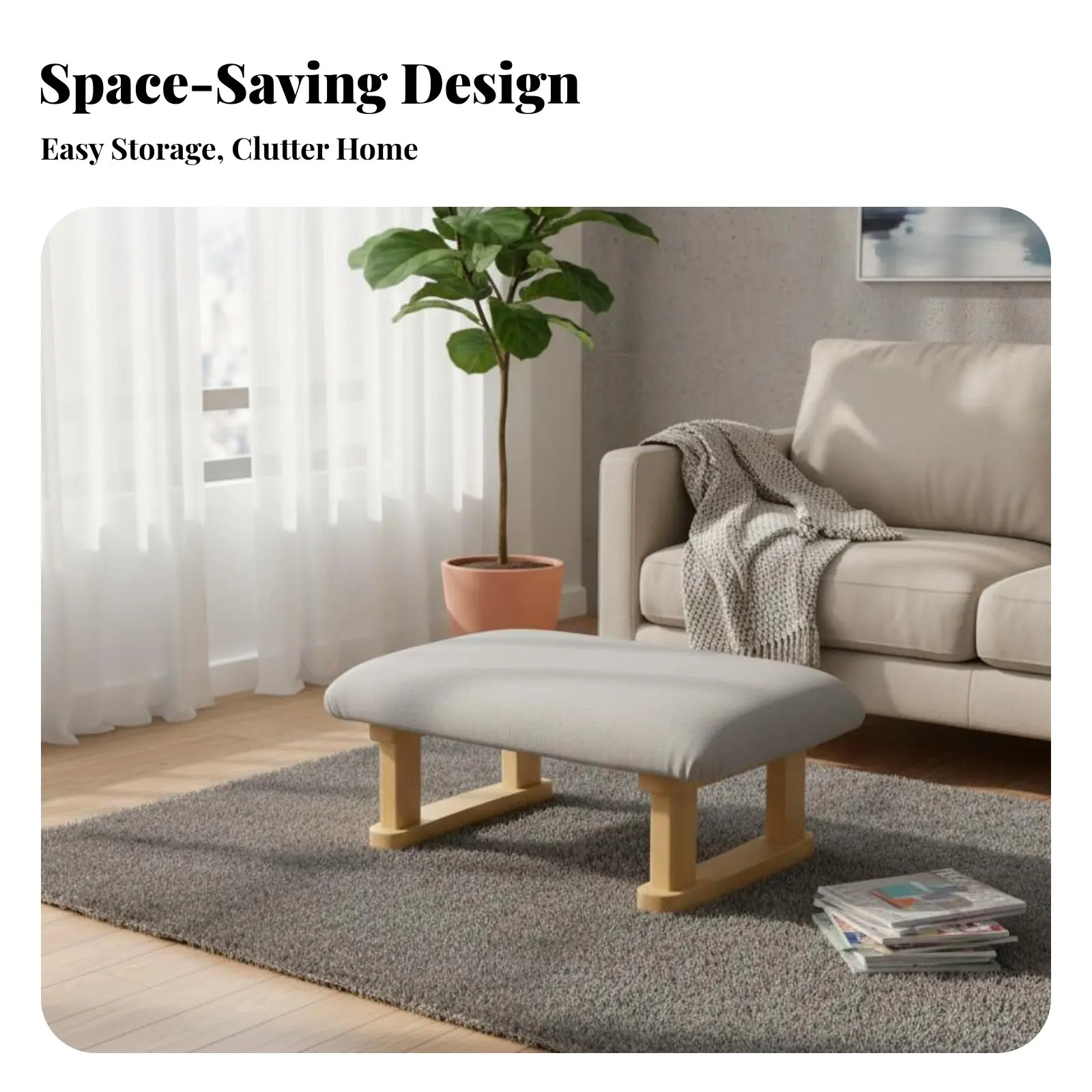 

Четырехногий короткий табурет: современный дизайн, компактное сиденье, изогнутая форма, для взрослых