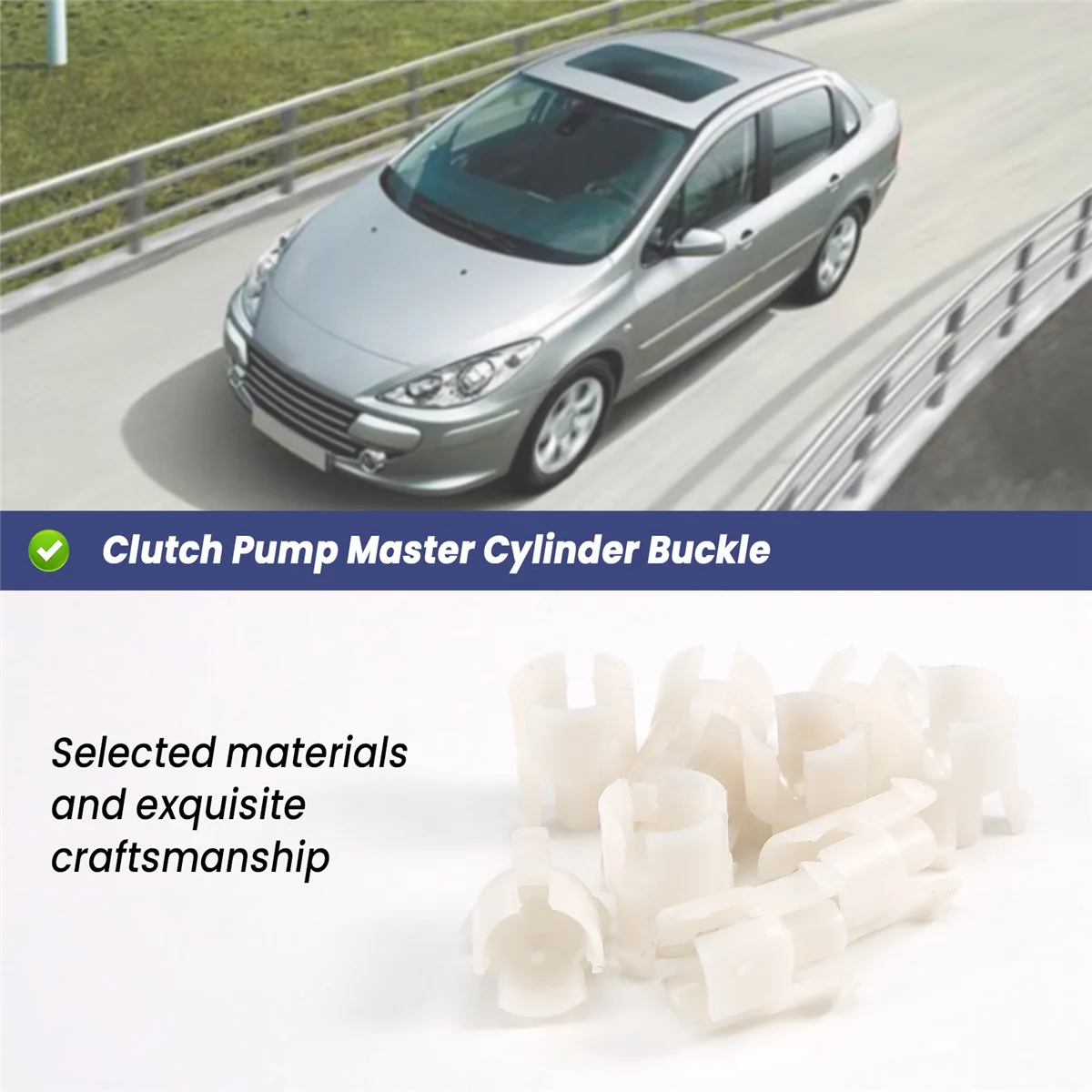 Автомобильный насос сцепления, пряжка главного цилиндра для Citroen Elysee C-Elysee C2 C3 C4 C5 Peugeot 307 308 408 3008 207 9676534480