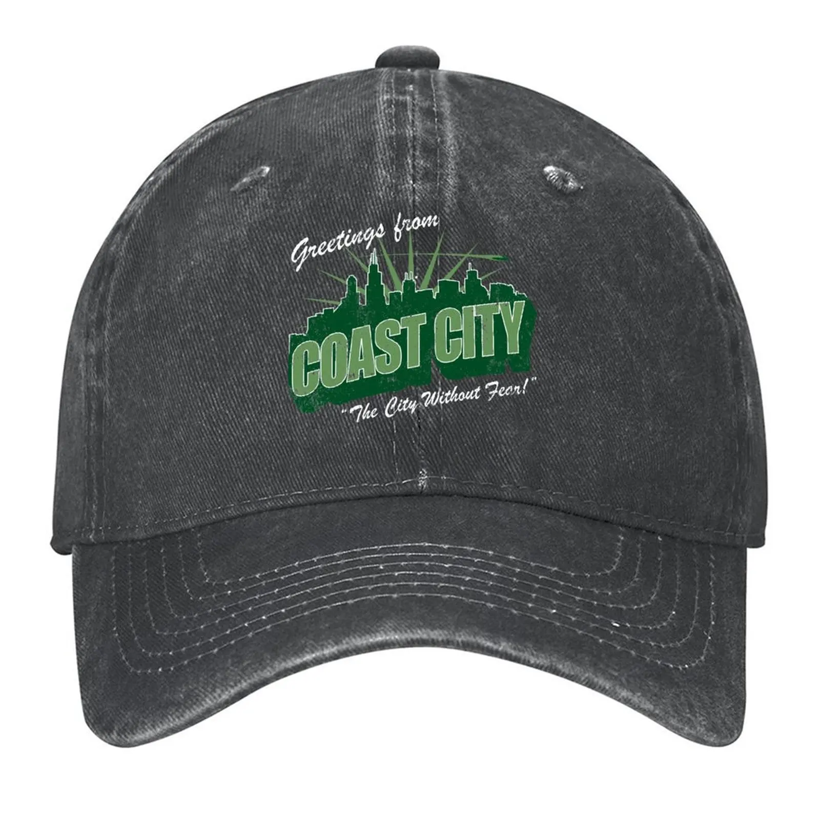 

2026 2026 Greetings From Coast City Baseball Cap Luxury Caps Custom Cap Hard Hat Men's Big Size Hat Sun Hats For Women Men's