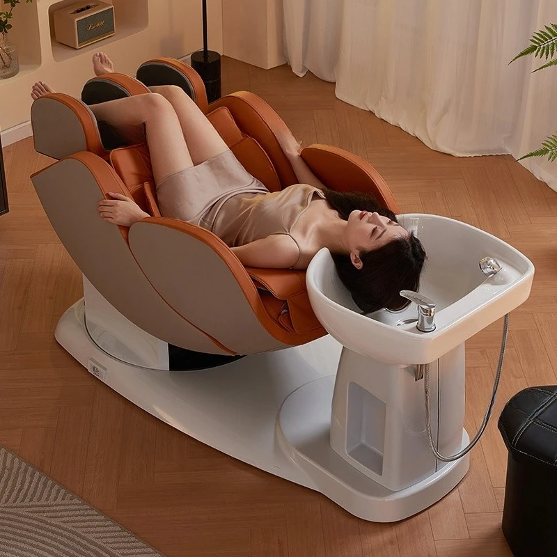 Intelligent Electric Massage Shampoo Bed Barber Shop Hair Salon Automatic Shampoo Machine