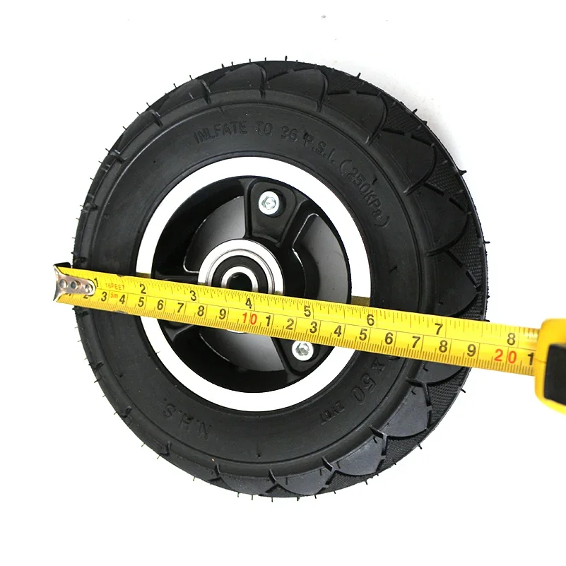 200x50 Electric Scooter Filled tire soild tyre with black hub for Trolley Caster Wheel 200*50 Alloy Hub 8 inch