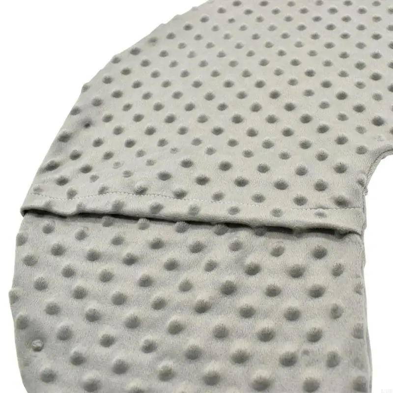 

L38E Nursing Breastfeeding Pillow cover Newborn Infant Baby Maternity Pillow Cover Nursing Slipcover Removable-Washable