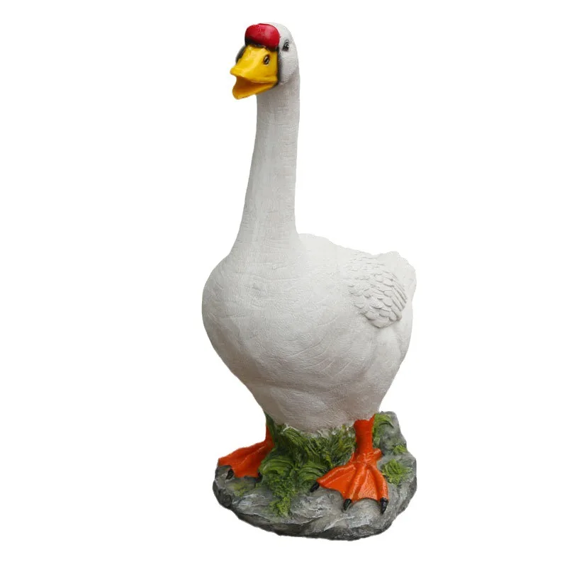

Outdoor courtyard garden simulation animal goose resin handicraft ornament garden landscape sketch sculpture ornament