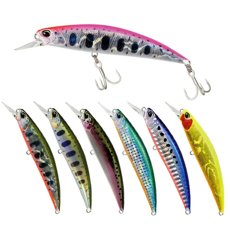 

Luya Bait Submerged Minnow Bait Bait Bionic Plastic Hard Top Fishing Gear Good Fishing Helper Tools