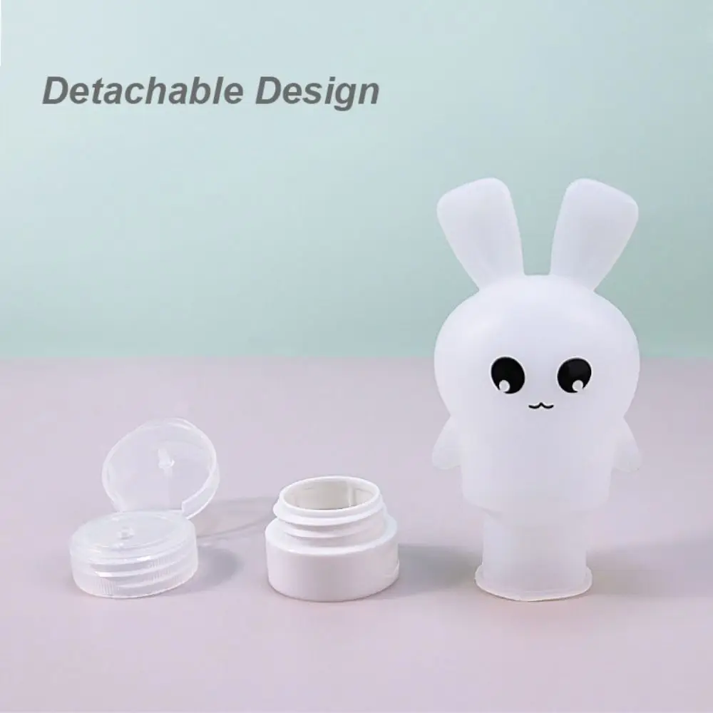 Silicone Sub-bottling New 75ml Cute Travel Organizer Cartoon Refillable Storage Bottle