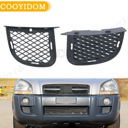 Car Front bumper foglamp Ventilation grille Fog light grille  trim 865662E000 865652E000 For Hyundai Tucson 2005 2006 2007-2009