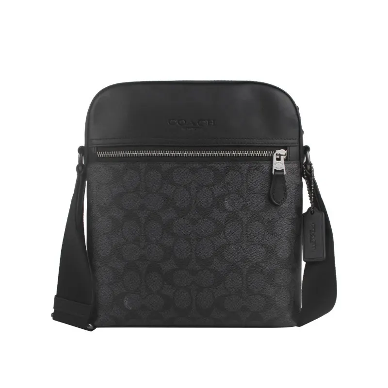 Coach Houston Men's Signature Canvas Sling Bag CZ398
