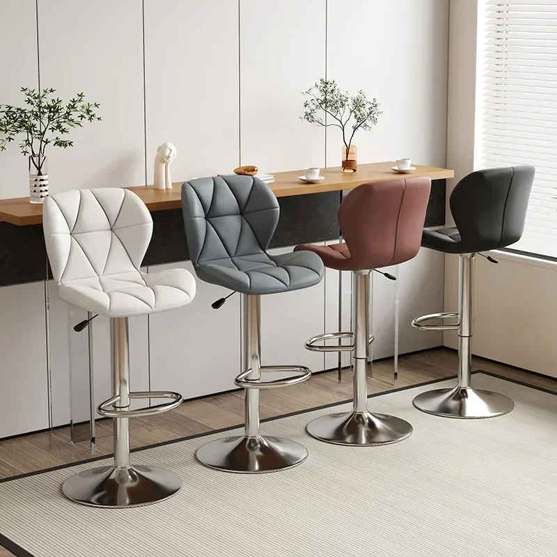 Bar Chair High Stool Modern Simple Bar Chair Household Lift Chair Commercial Cash Register Front Desk Swivel Chair Bar Stool