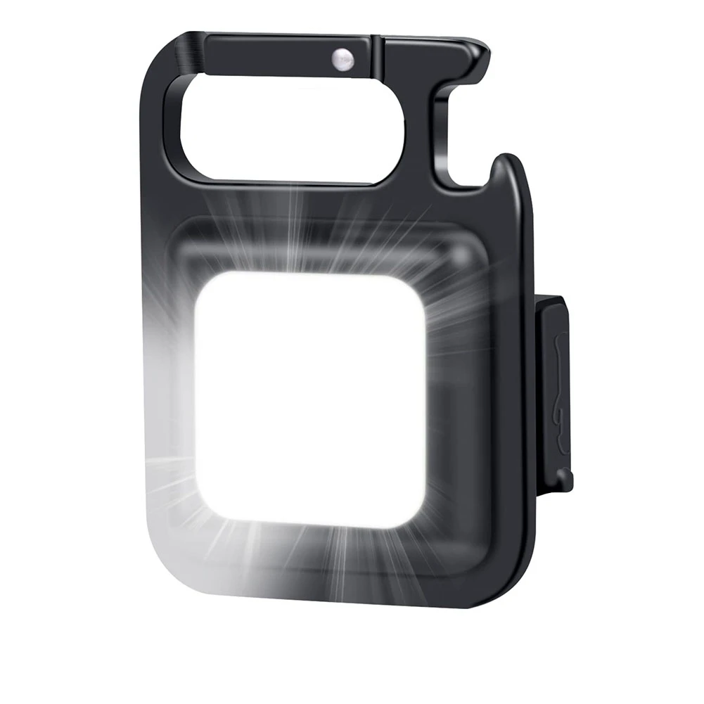 ABZV-LED Lanterna Pequena, 1000Lumens Brilhantes Recarregáveis COB Chaveiro Lanternas, 4 Modos de Luz Luz de Bolso Portátil